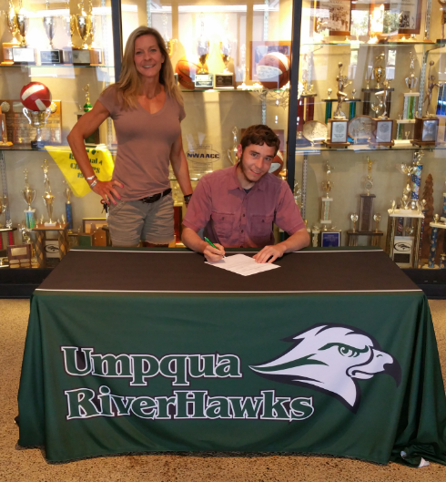 RiverHawk Obstacle Course Racing Signs Local Athlete