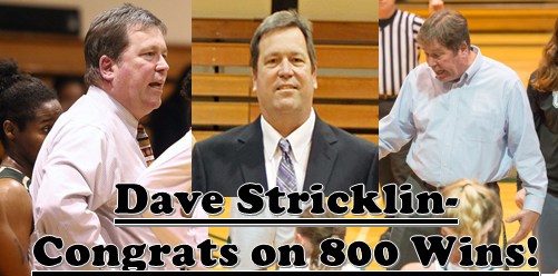 Stricklin Gets Win Number 800!
