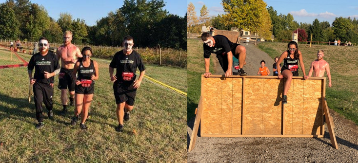 RiverHawks Run Well at Zombie 5k Mud Run/Obstacle Race