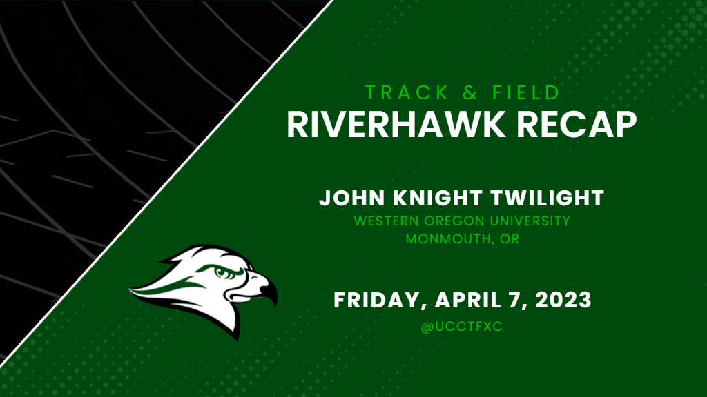 RiverHawk Men's Team Finishes 4th, Several Personal Bests Set at the John Knight Twilight
