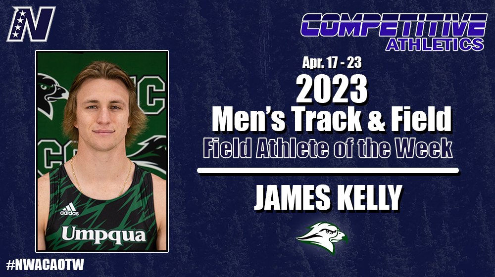 Week 8 Men's Field Athlete of the Week, James Kelly