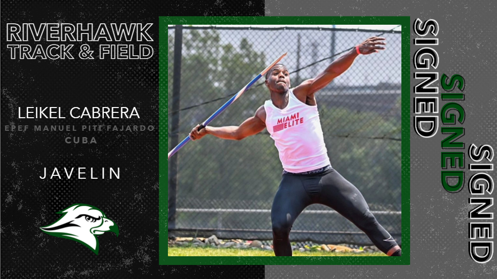 Leikel Cabrera Signs With RiverHawks Track & Field