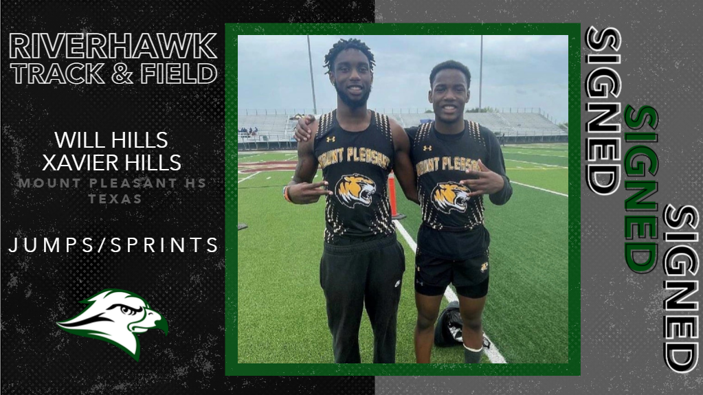 Hills Brothers Sign With RiverHawk Track and Field