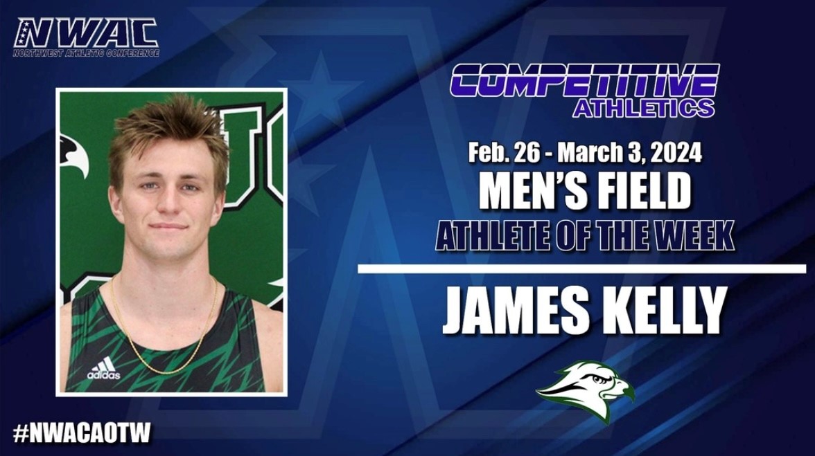 Week 1 Men's Field Athlete of the Week, James Kelly