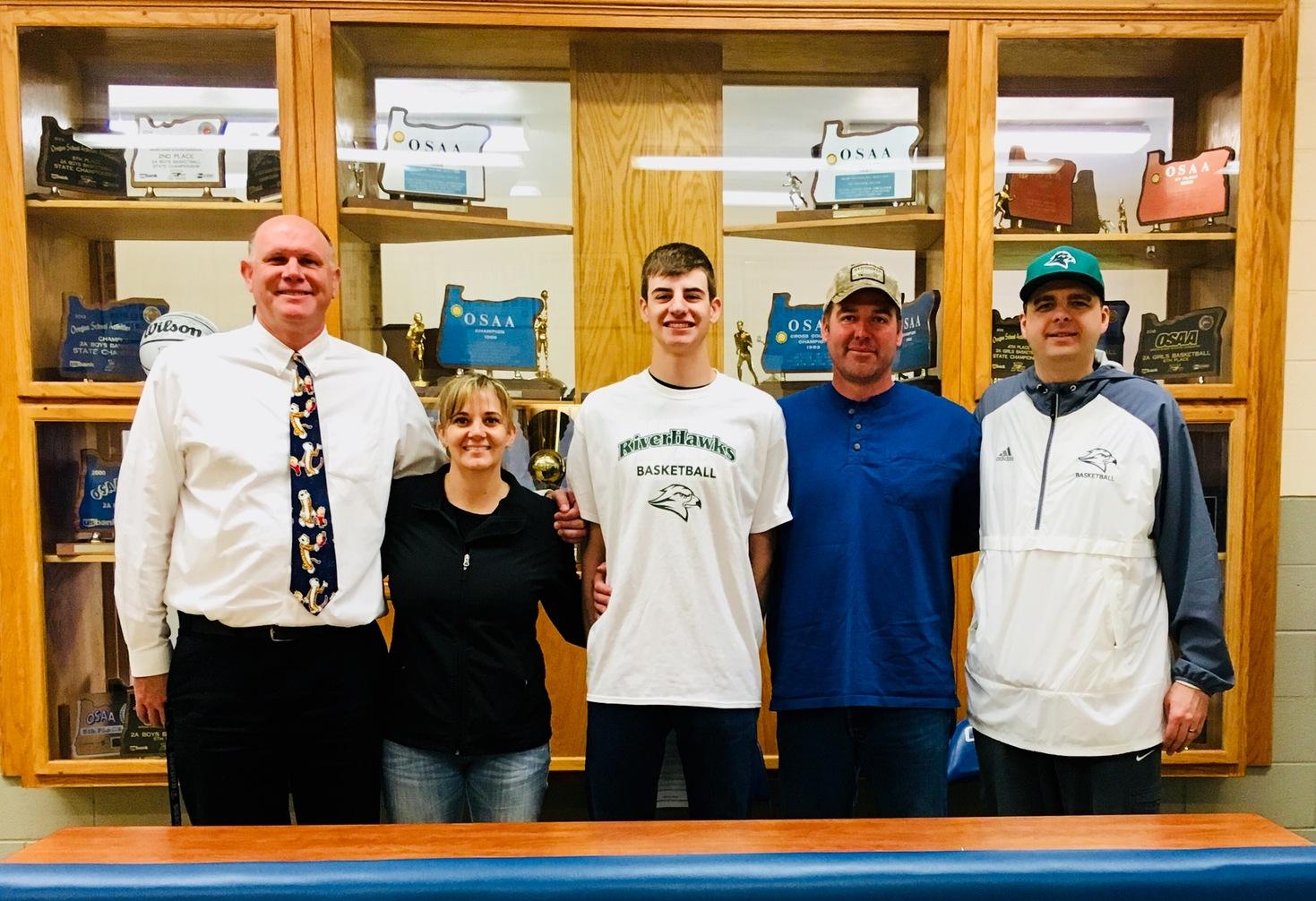 Local All-State Player Signs with RiverHawk Men's Basketball