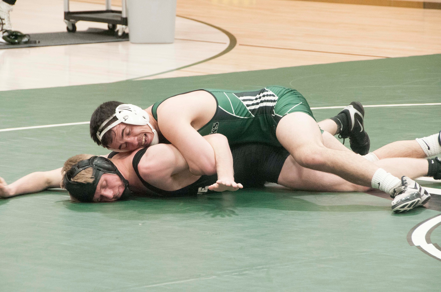 Men Get First Conference Dual Victory