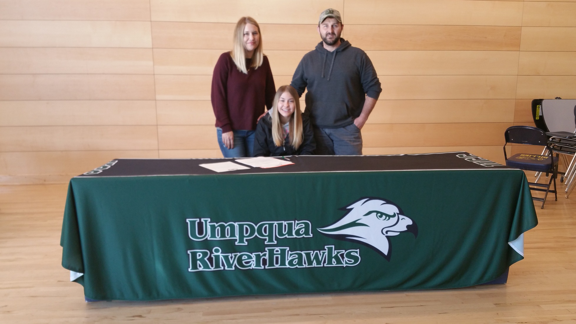 Two-Sport Athlete Joins RiverHawks