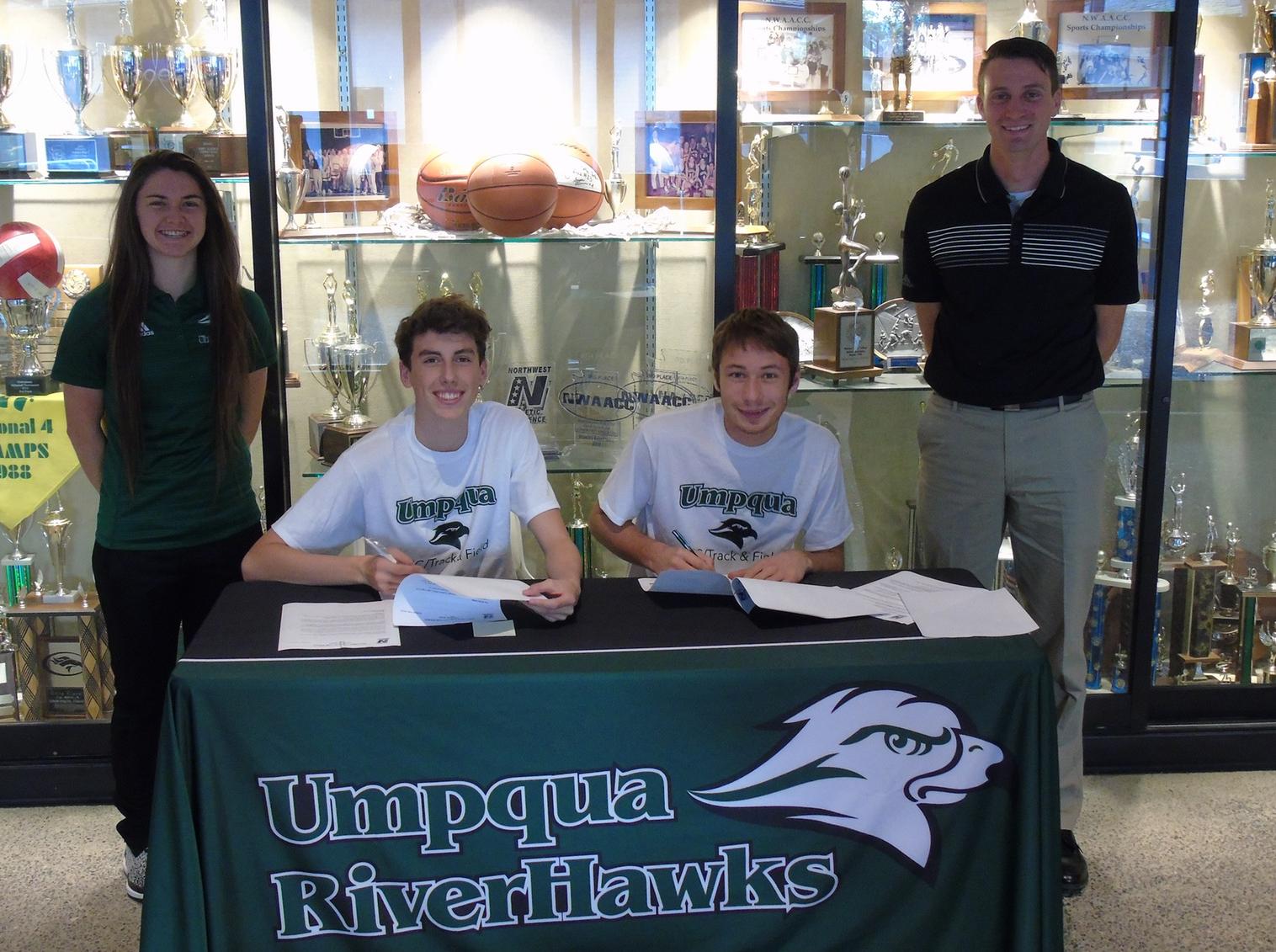 Umpqua Cross Country Signs Two Runners