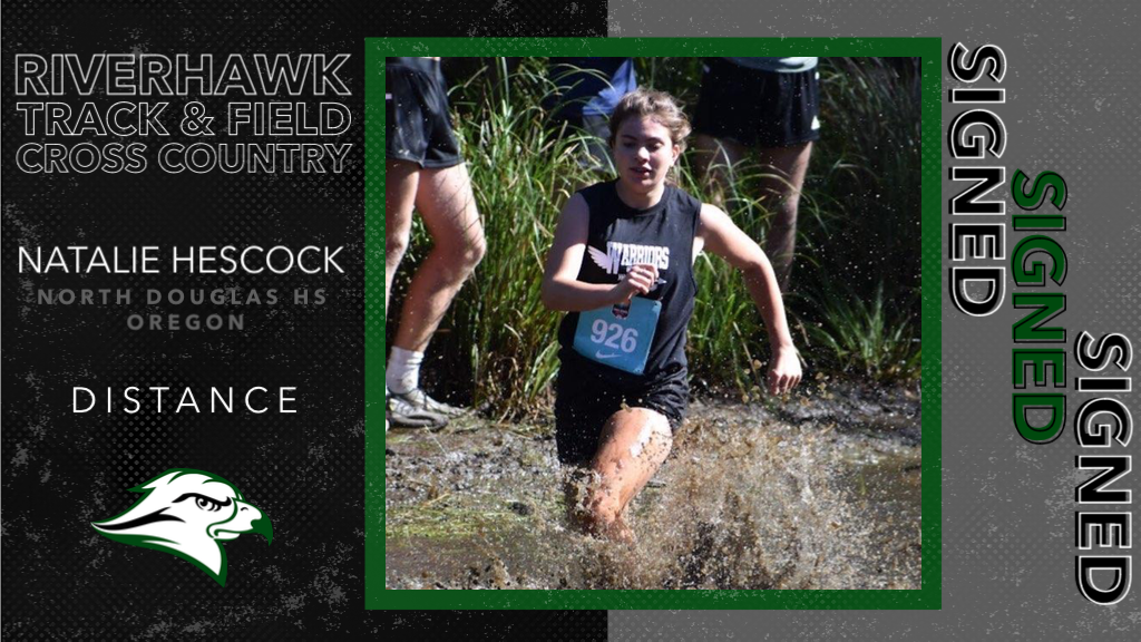 Natalie Hescock Signs With RiverHawk Cross Country and Track & Field